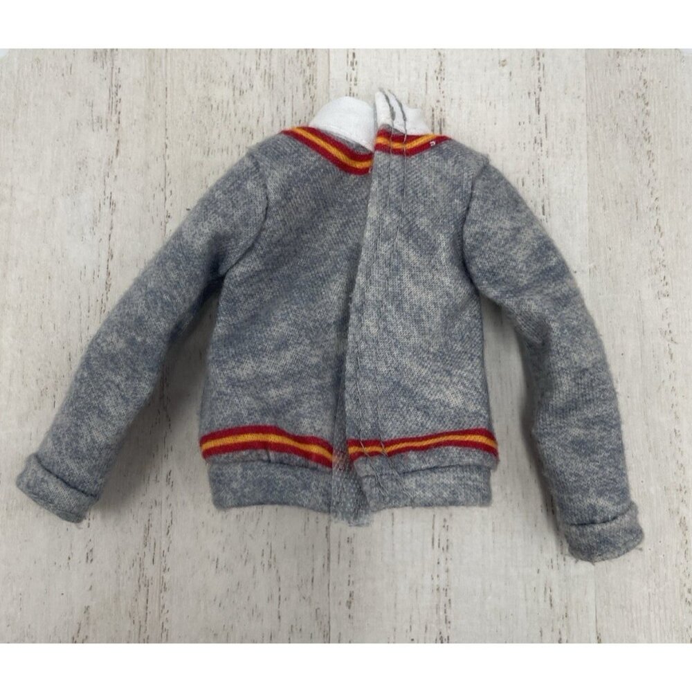 Harry Potter 10 inch Doll Clothes Accessory Gray Shirt with Collar and Tie - Picture 6 of 7